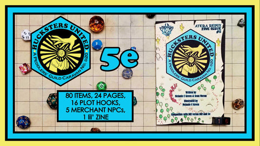 New Atera Redux Zine! Hucksters United!