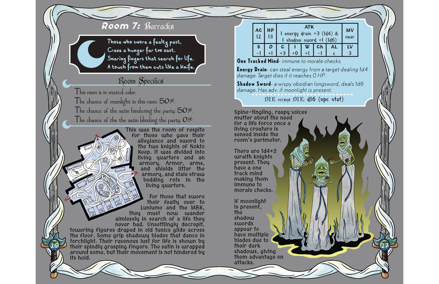 *New Release* Knights In White Satin: A Shadowdark Adventure